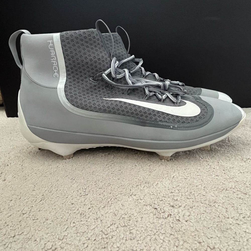 Size 16 Nike Huarache Metal Baseball Cleats l